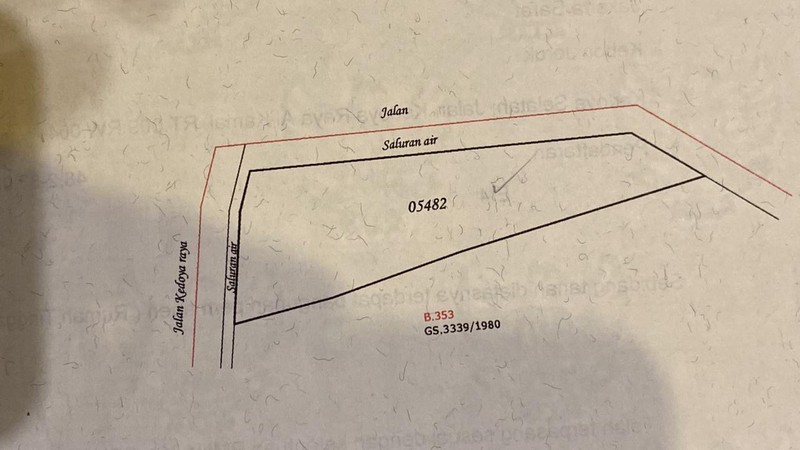 Jual Murah tanah Kedoya, Harga 11 jt/m2 luas 378m2 belakang JEC
