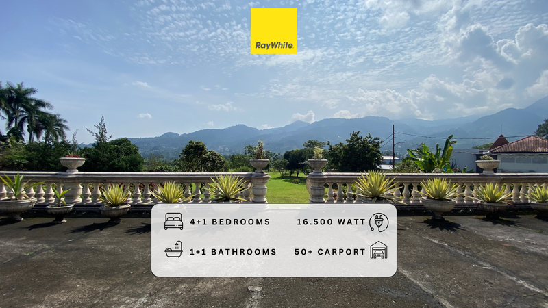 Dijual Cepat! Villa Mewah+Ruko di Jalan Raya Puncak, Jawa Barat