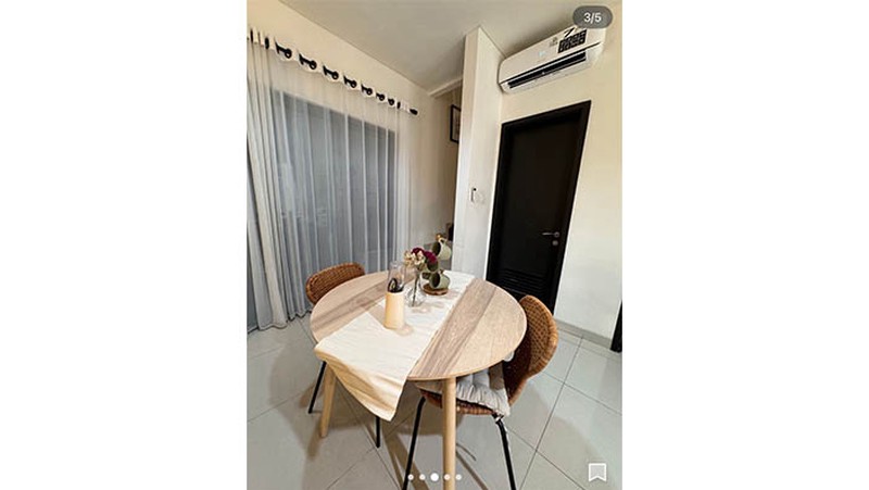 Jual Cepat Rumah Semi Furnish, Cluster Wisteria, Jakarta Garden City, Cakung  5 menit ke AEON Mall & IKEA JGC