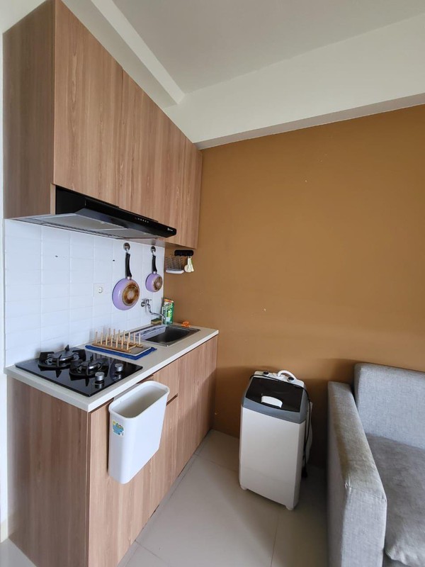 Apartemen 2BR furnished di Green Pramuka Cempaka Putih