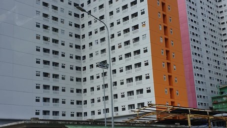 Apartemen 2BR furnished di Green Pramuka Cempaka Putih