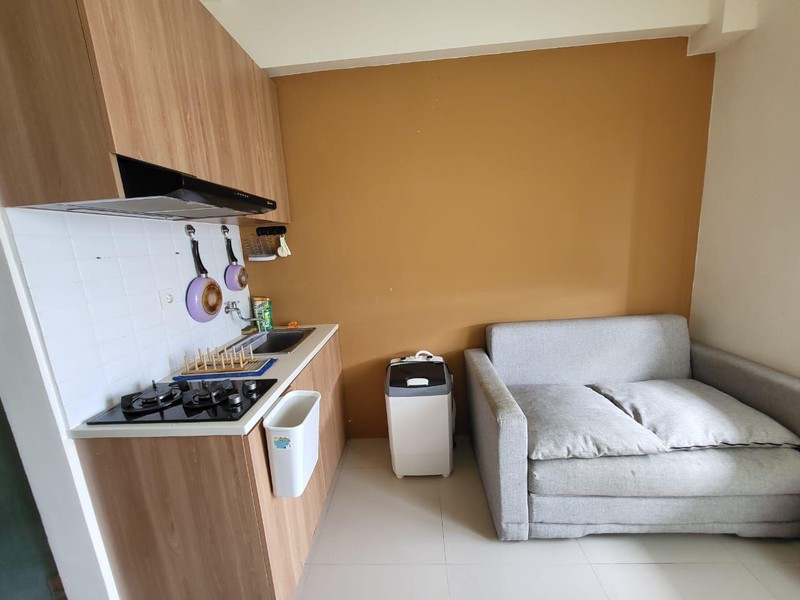 Apartemen 2BR furnished di Green Pramuka Cempaka Putih