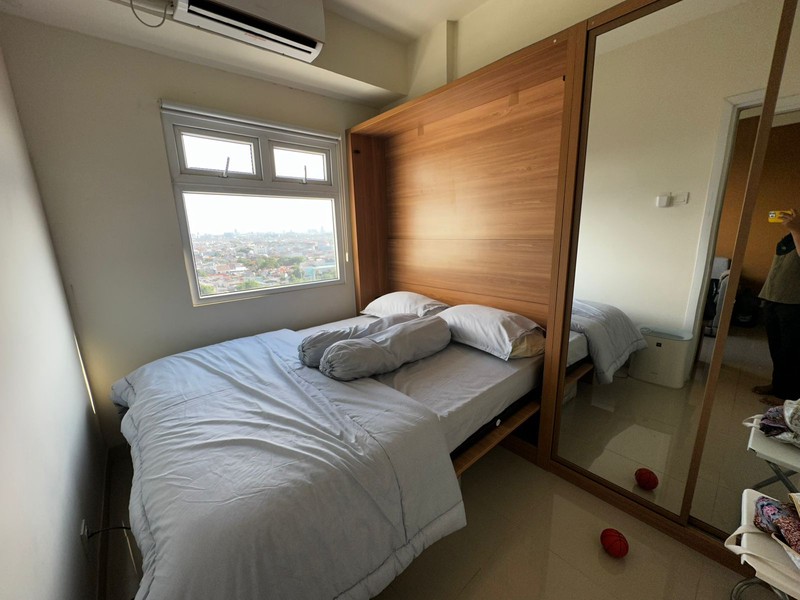 Apartemen 2BR furnished di Green Pramuka Cempaka Putih