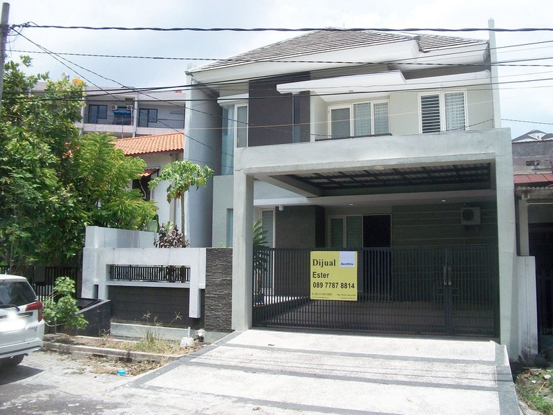 Rumah di Kendangsari Surabaya Selatan, Minimalis, 2 Lantai, Siap Huni - EA -