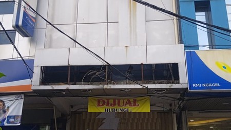 Ruko eks bank Dijual Bratang Binangun Gubeng Surabaya