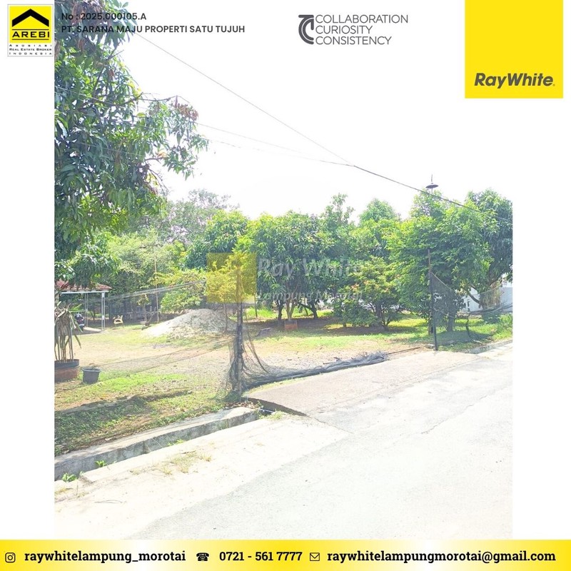 Di jual tanah dengan luas 3000 m2 Untung soropati bandar lampung