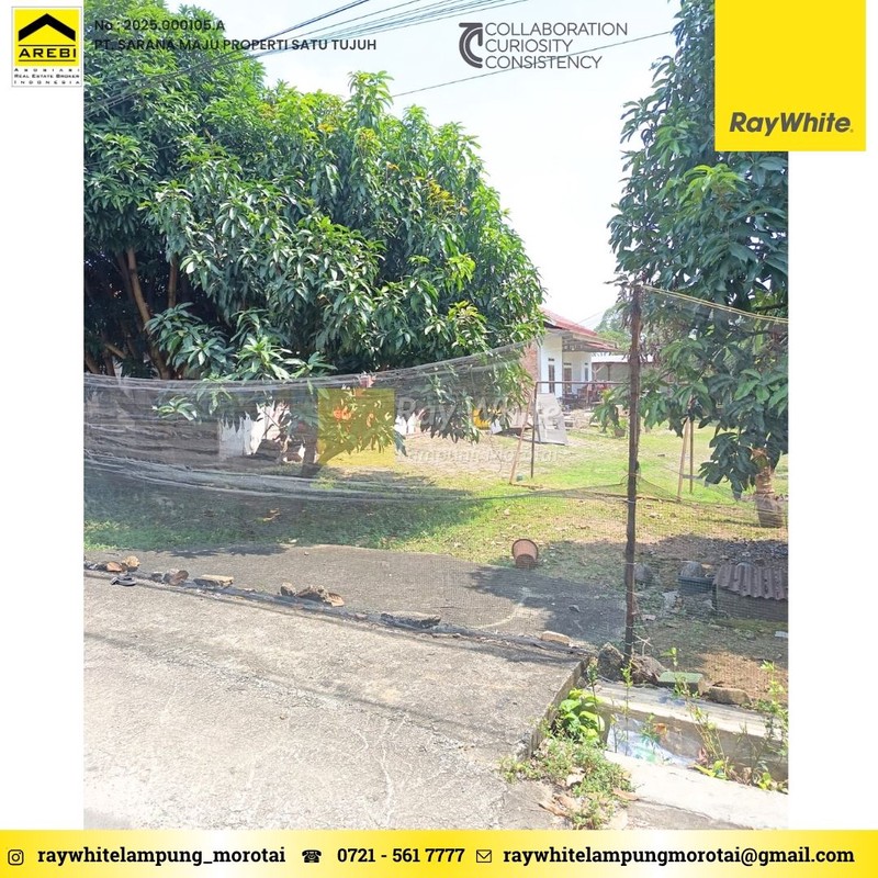 Di jual tanah dengan luas 3000 m2 Untung soropati bandar lampung