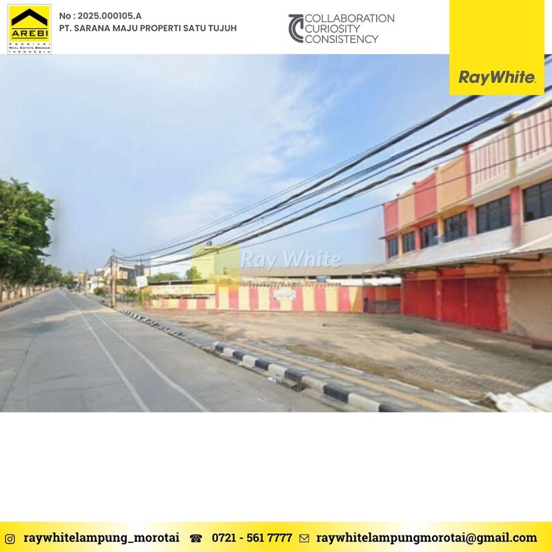 Disewakan ruko 4 pintu sukarame bandar lampung