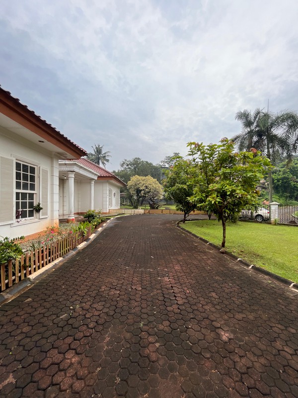 Hunian Klasik Nuansa Asri dengan Halaman Luas di Cinere