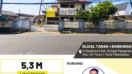 Dijual tanah dan bangunan 