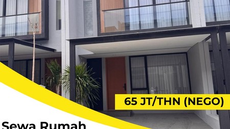 Disewakan Rumah Citraland Northwest Surabaya Barat - Tipe Gaia Attic Full Furnish