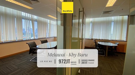 Disewakan Murah! Kantor Furnished di Melawai, Kebayoran Baru 
