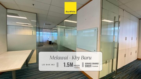 Disewakan Murah! Kantor Furnished di Melawai, Kebayoran Baru 