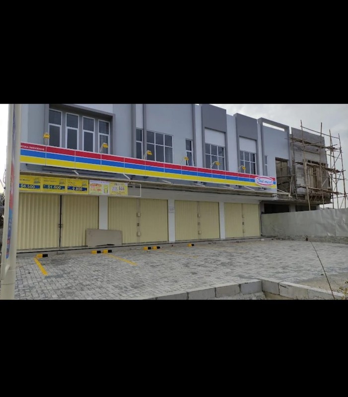 Dijual ruko gandeng 4 luas 161 m2 di Kartika Residence Karawang Timur