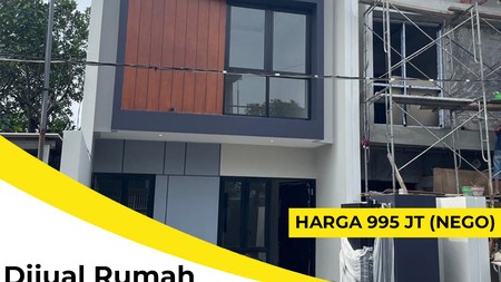 Dijual Rumah Manukan Surabaya Barat - Baru Gress 2 Lantai Siap Huni  