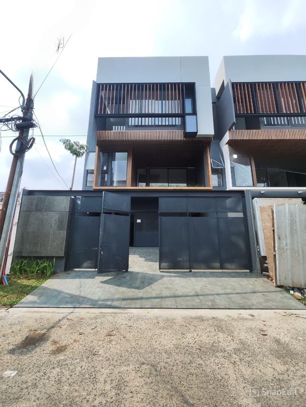 Brand New House Modern Area Kemang Dalam