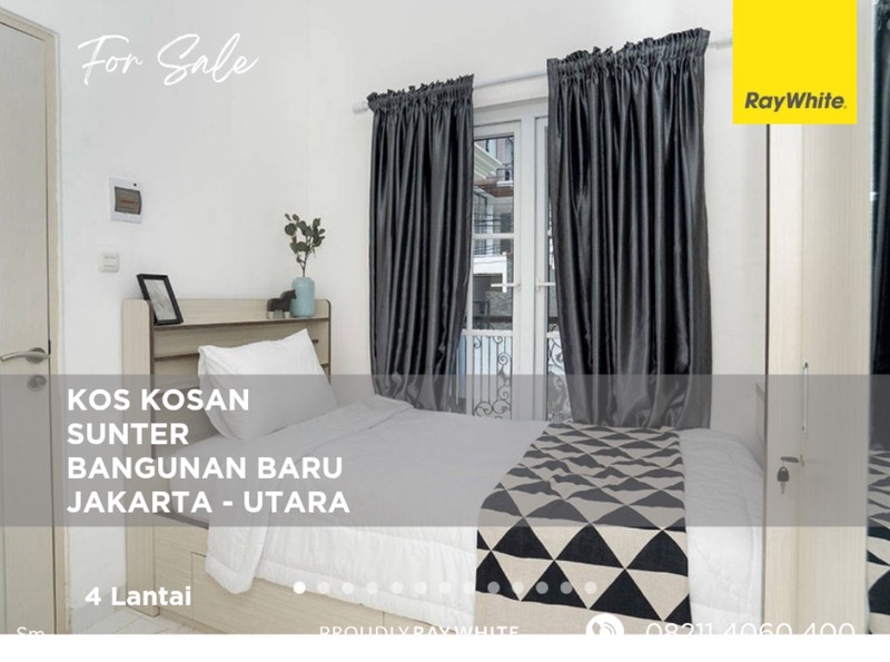 Rumah Kos Kosan - Sunter - 4 Lt 