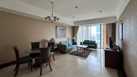 Dijual Apartemen Casablanca 2 BR Lantai 6 Furnished dengan View Pool, Dekat Mall Kota Kasablanka