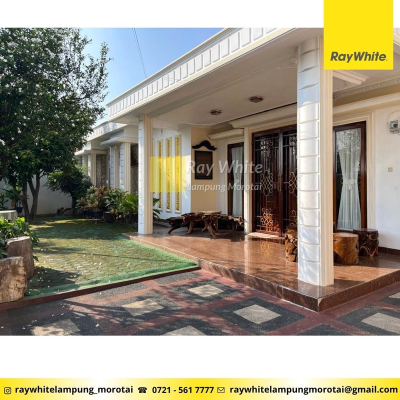 Dijual Rumah Way Halim Strategis, Nyaman dan Luas tengah Kota Bandar Lampung