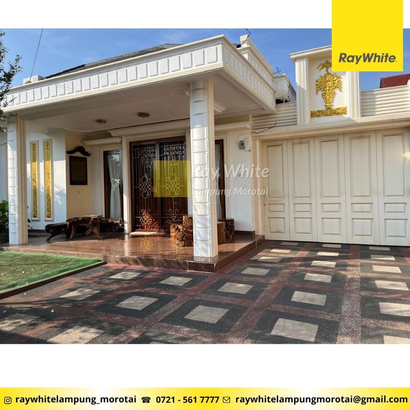 Dijual Rumah Way Halim Strategis, Nyaman dan Luas tengah Kota Bandar Lampung