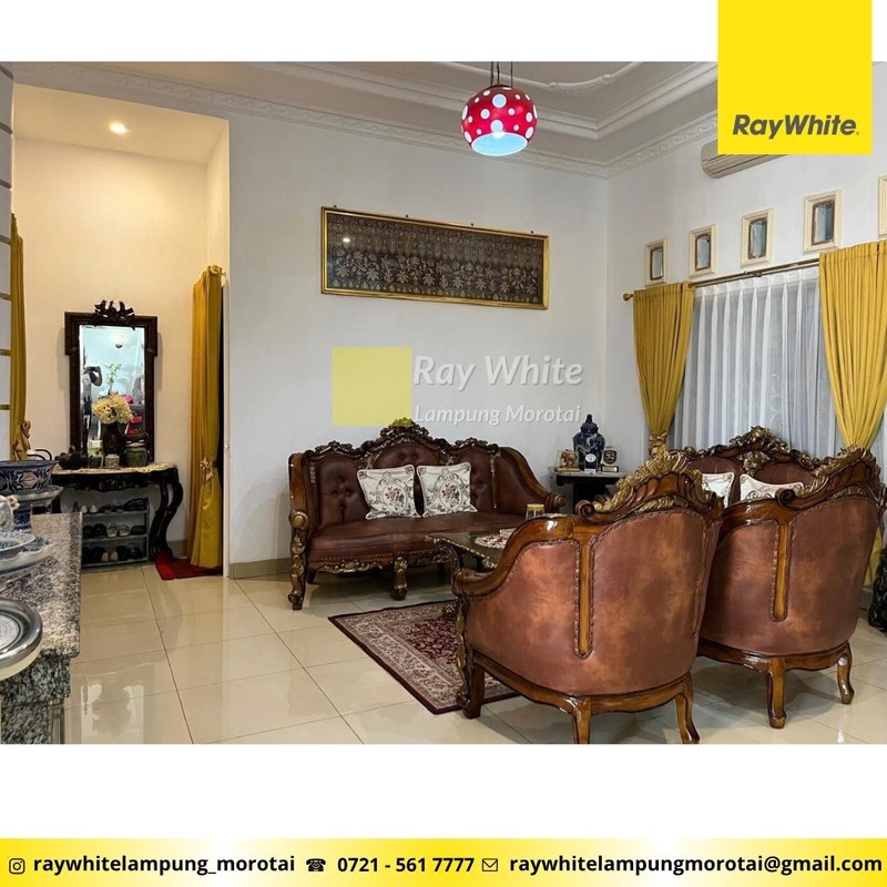 Dijual Rumah Way Halim Strategis, Nyaman dan Luas tengah Kota Bandar Lampung