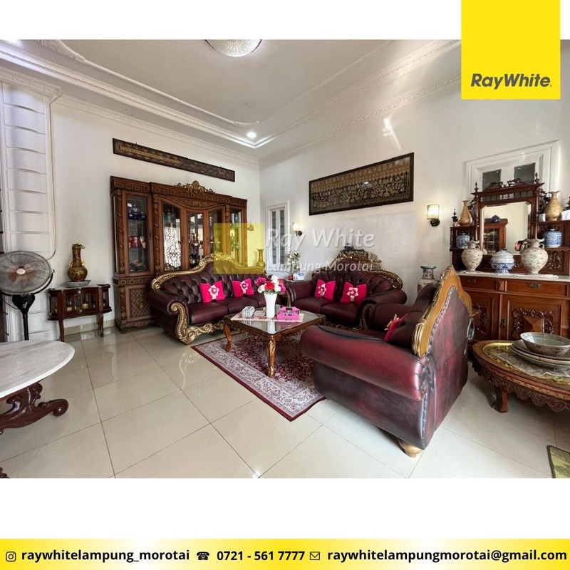 Dijual Rumah Way Halim Strategis, Nyaman dan Luas tengah Kota Bandar Lampung