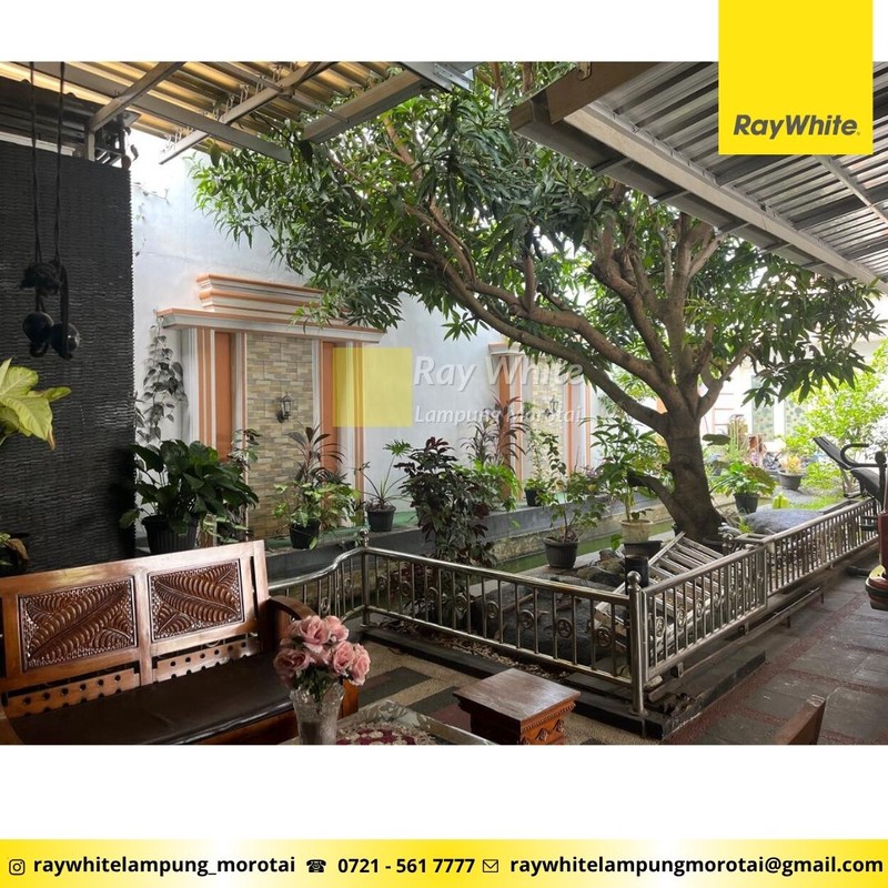 Dijual Rumah Way Halim Strategis, Nyaman dan Luas tengah Kota Bandar Lampung