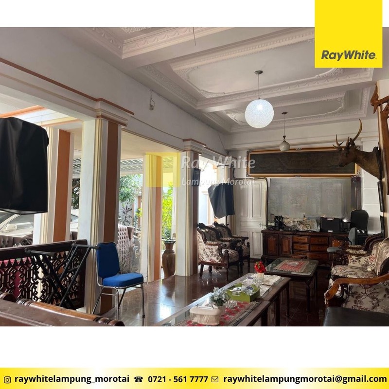 Dijual Rumah Way Halim Strategis, Nyaman dan Luas tengah Kota Bandar Lampung