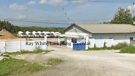 Dijual Tanah dan bonus bangunan gudang Jl. soekarno hatta sidomulyo kalianda