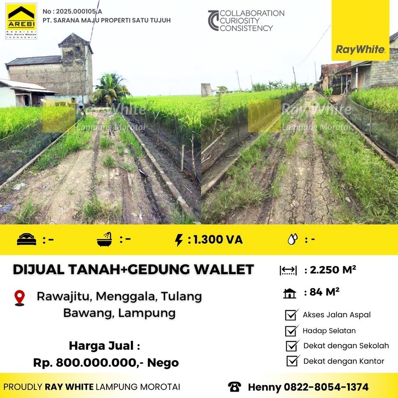 Dijual gedung sarang walet
