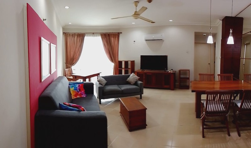 Apartemen Batavia Tower 1 3BR Fully Furnished di Bendungan Hilir Jakpus