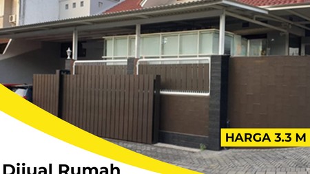Dijual Rumah International Village Citraland Surabaya - Bangunan Full Kayu Jati, Harga Tanah Saja