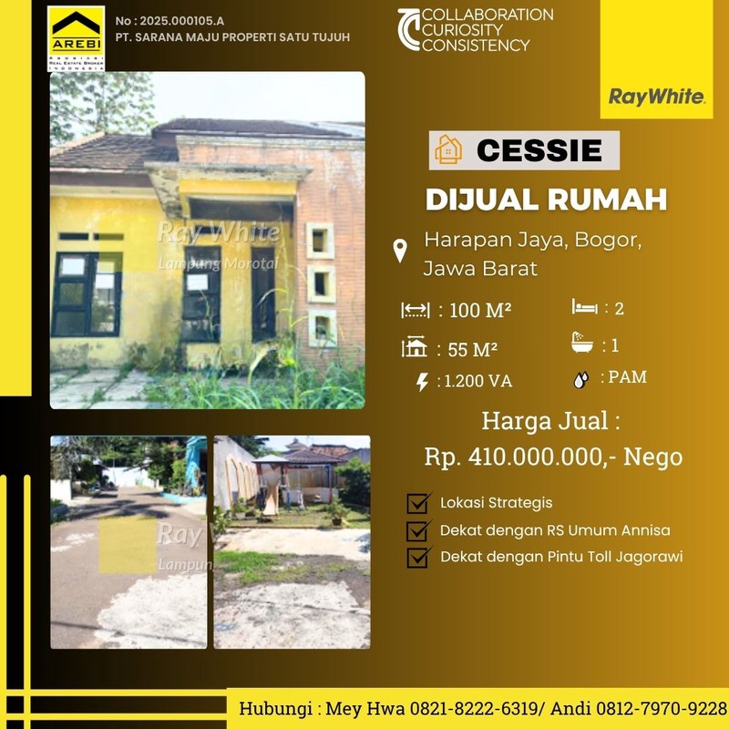 JUAL CEPAT Rumah MURAH Area Bogor