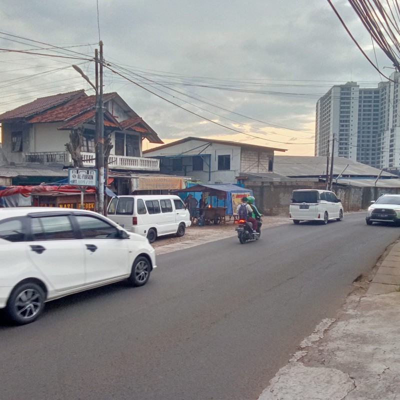 Kavling Komersil, Strategis,2 menit Stasiun Jurangmangu Ciputat