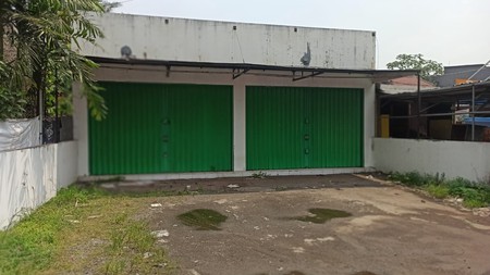 Kavling Siap Bangun Pinggir Jalan Raya dan Terdapat Bangunan Ruko @Cilauk, Ciomas, Bogor.