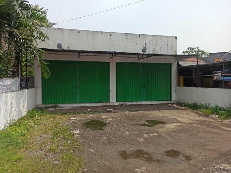 Kavling Siap Bangun Pinggir Jalan Raya dan Terdapat Bangunan Ruko @Cilauk, Ciomas, Bogor.