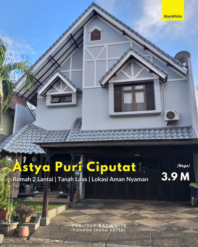 Dijual Rumah Sangat Murah BU  Siap Huni di Komplek Astya Puri, Ciputat Timur Dekat MRT Lebak Bulus 