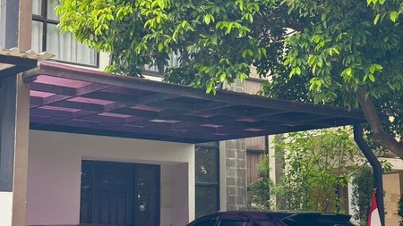Rumah Semi Furnished 2 Lantai di Discovery Terra Bintaro Jaya. Bebas Banjir.