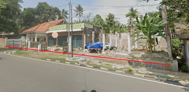 Tanah Bonus Rumah dan Ruang Usaha Lokasi Strategis Dekat Kantor Pemda Sleman 