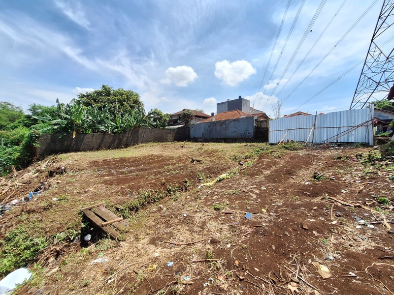 Tanah Kavling 865 m2,  5 menit dari Gerbang Tol Limo