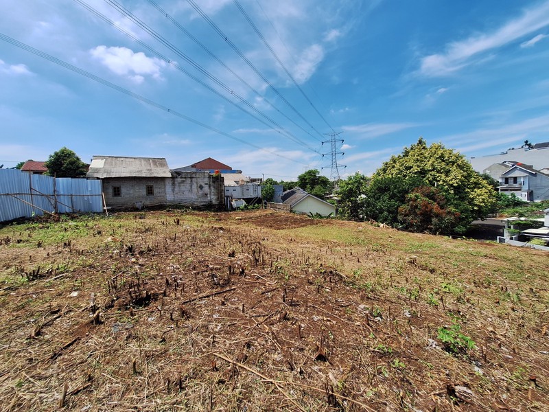 Tanah Kavling 865 m2,  5 menit dari Gerbang Tol Limo