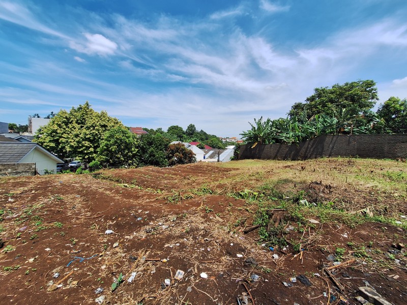 Tanah Kavling 865 m2,  5 menit dari Gerbang Tol Limo