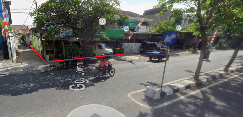 Disewakan Ruang Usaha di Jalan Kolonel Sugiono - Yogyakarta