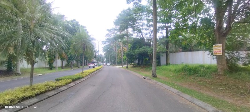 Jual cepat tanah kawasan bagus view golf di modernland tangerang selatan banten