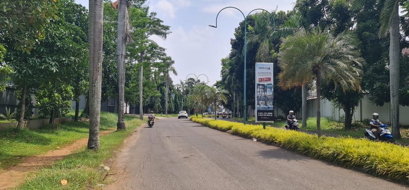 Jual cepat tanah kawasan bagus view golf di modernland tangerang selatan banten