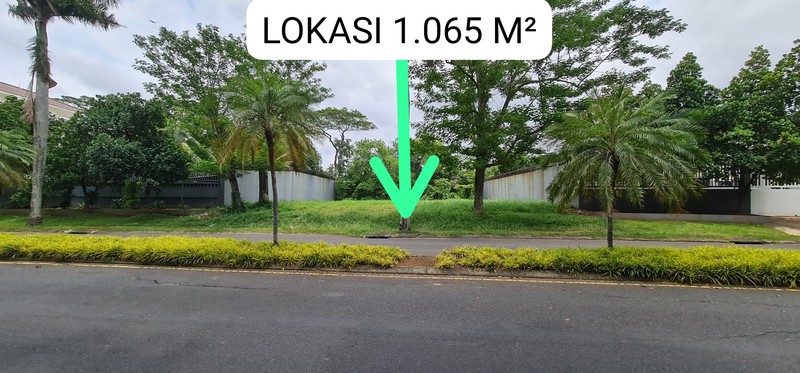 Jual cepat tanah kawasan bagus view golf di modernland tangerang selatan banten