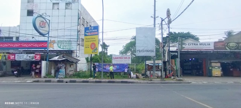 jual cepat kavling di jalan merdeka  imam bonjol tangerang
