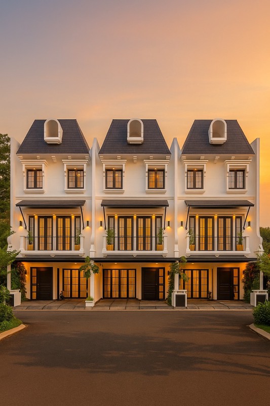 Rumah dan modern tengah kota tangerang selatan harga start 1,8M