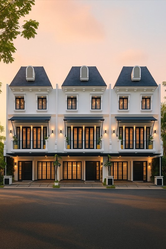 Rumah dan modern tengah kota tangerang selatan harga start 1,8M