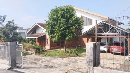 jual cepat rumah asri dikelilingi pohon buah di Pamulang Tangerang Selatan Jalan Cemara